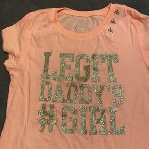 Girls New T-shirt size l